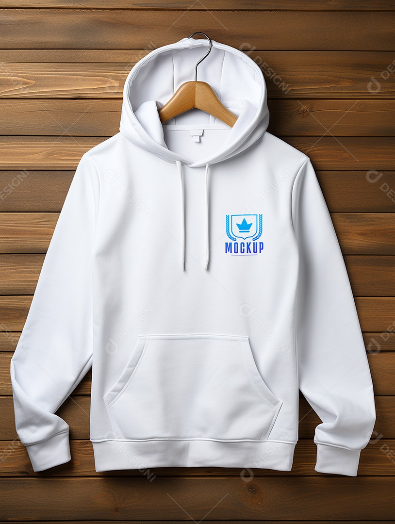 Mockup de Moletom no Cabide PSD Editável