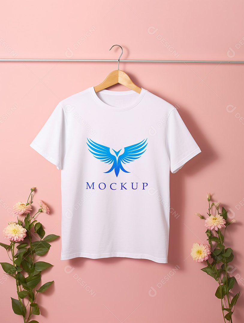 Mockup de Blusa Feminina PSD Editável