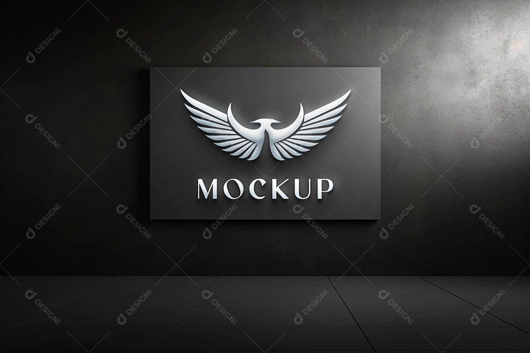 Modelo Mockup de Empresa PSD Editável