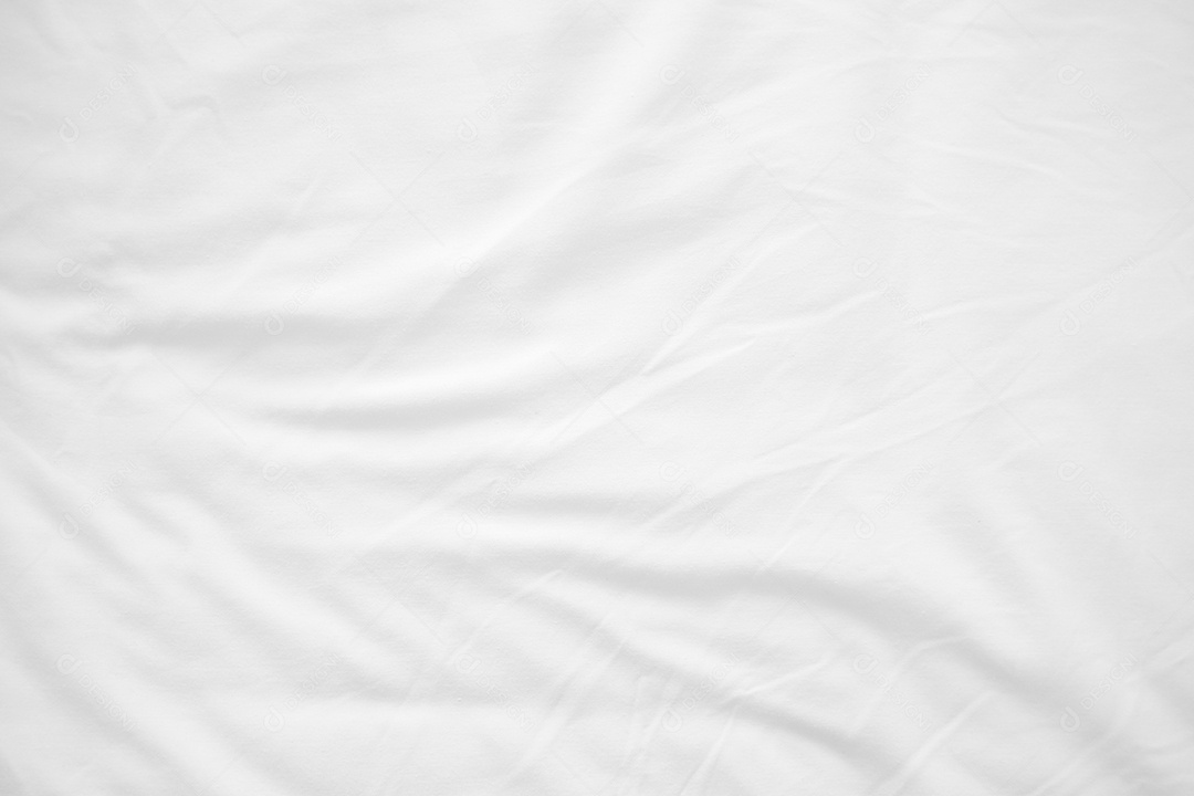 Lençóis brancos abstratos ou textura de fundo de tecido branco enrugado e textura