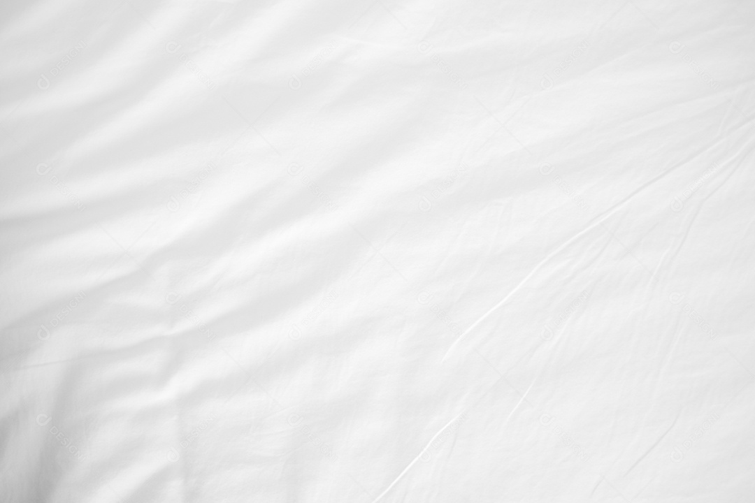 Lençóis brancos abstratos ou textura de fundo de tecido branco enrugado e textura