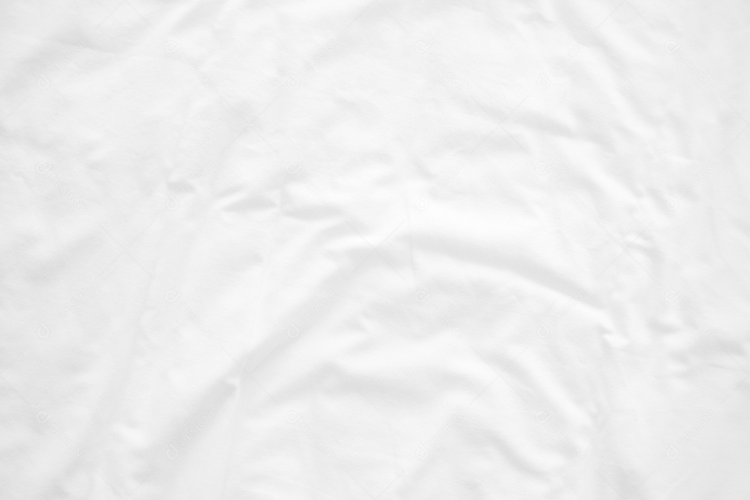 Lençóis brancos abstratos ou textura de fundo de tecido branco enrugado e textura