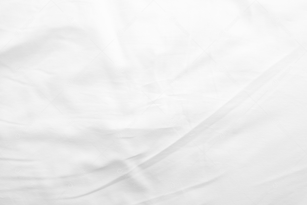 Lençóis brancos abstratos ou textura de fundo de tecido branco enrugado e textura