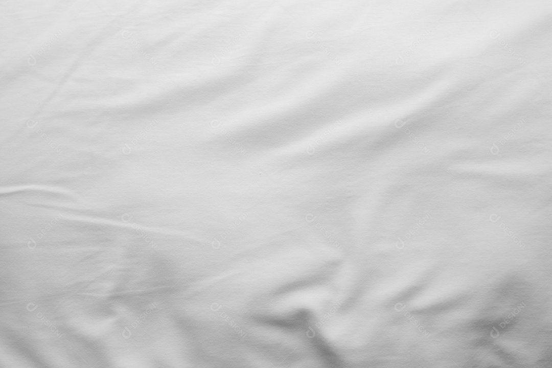 Lençóis brancos abstratos ou textura de fundo de tecido branco enrugado e textura