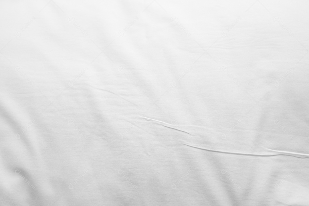 Lençóis brancos abstratos ou textura de fundo de tecido branco enrugado e textura