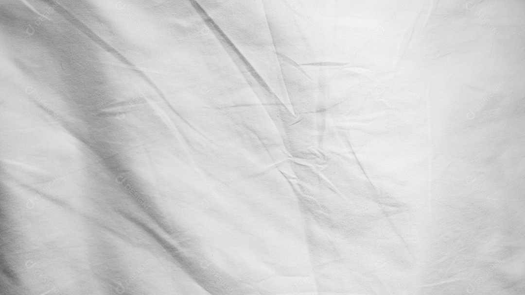 Lençóis brancos abstratos ou textura de fundo de tecido branco enrugado e textura