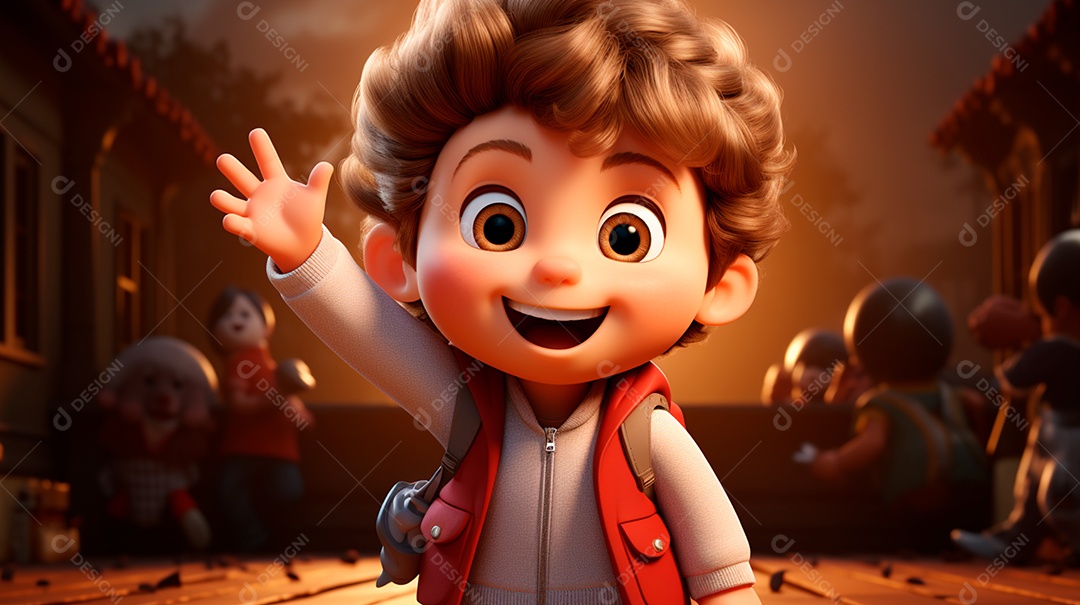 imagem de um lindo menino com rosto angelical