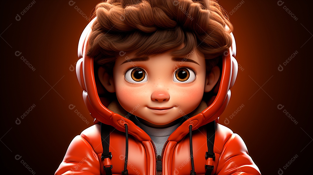 imagem de um lindo menino com rosto angelical