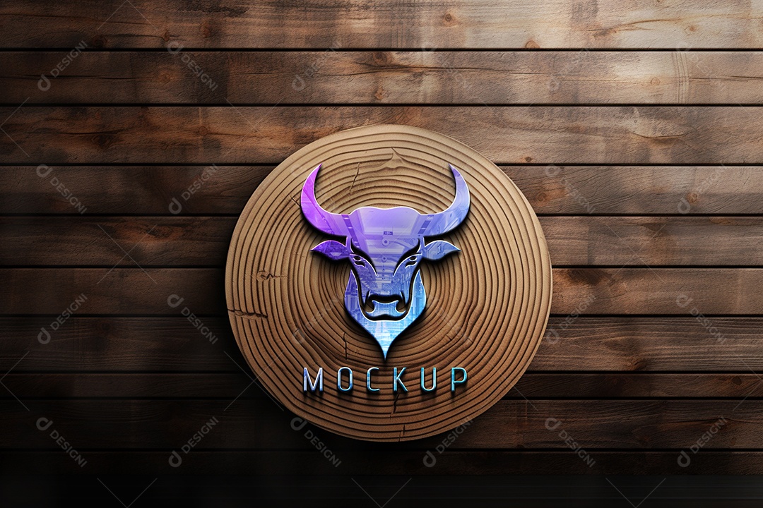 Logo de Mockup PSD Editável