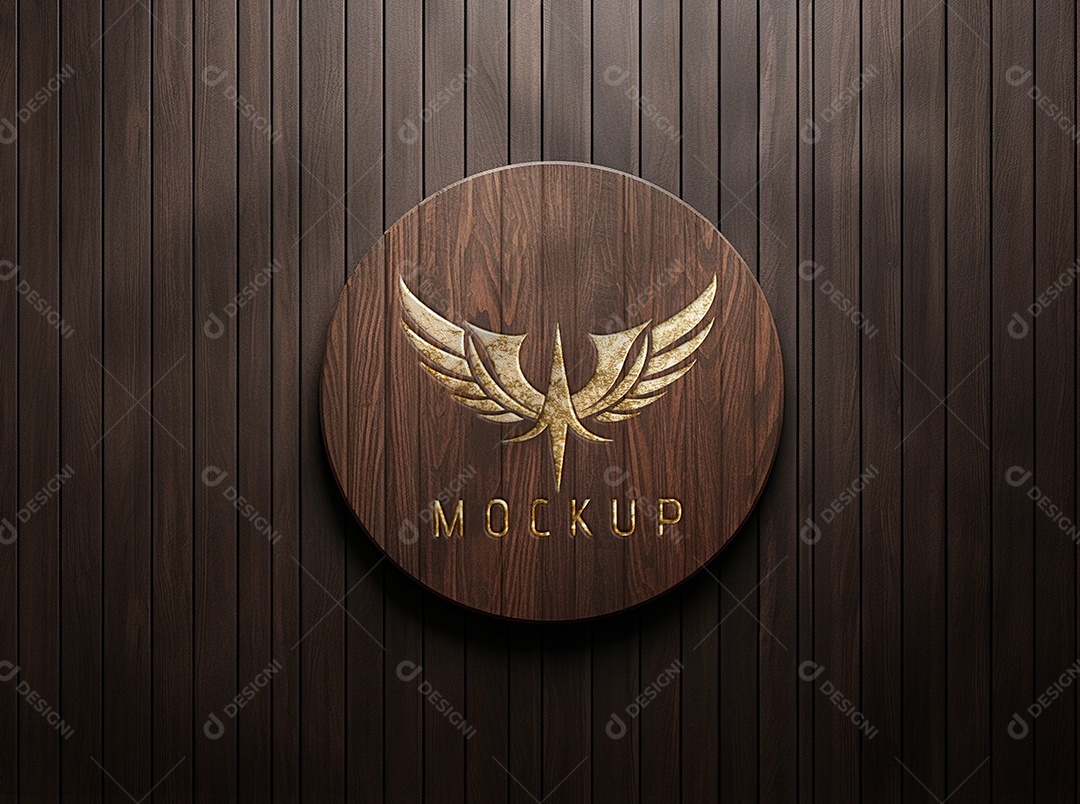 Logo de Mockup PSD Editável