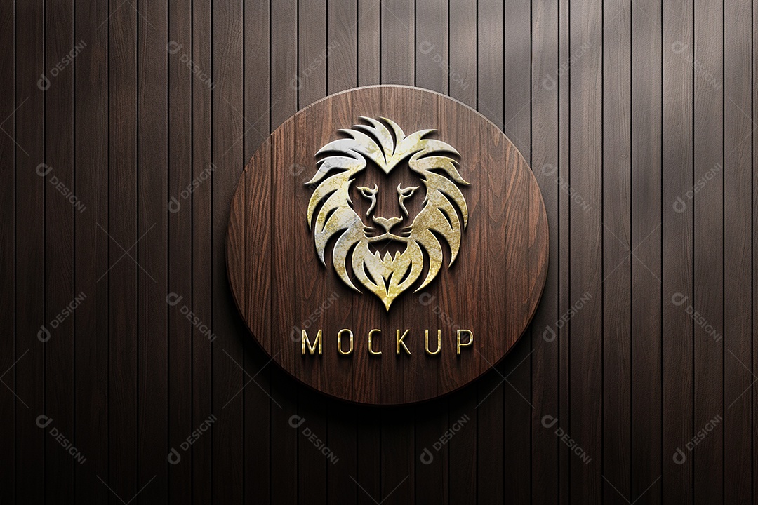 Logo de Mockup PSD Editável