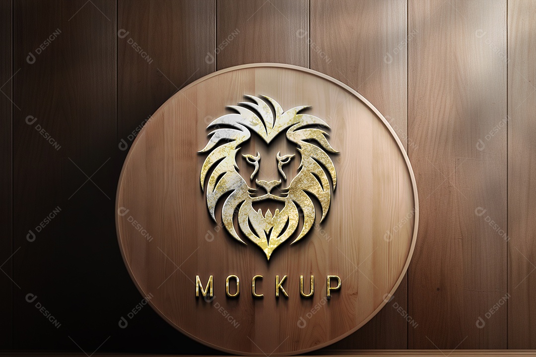 Logo de Mockup PSD Editável