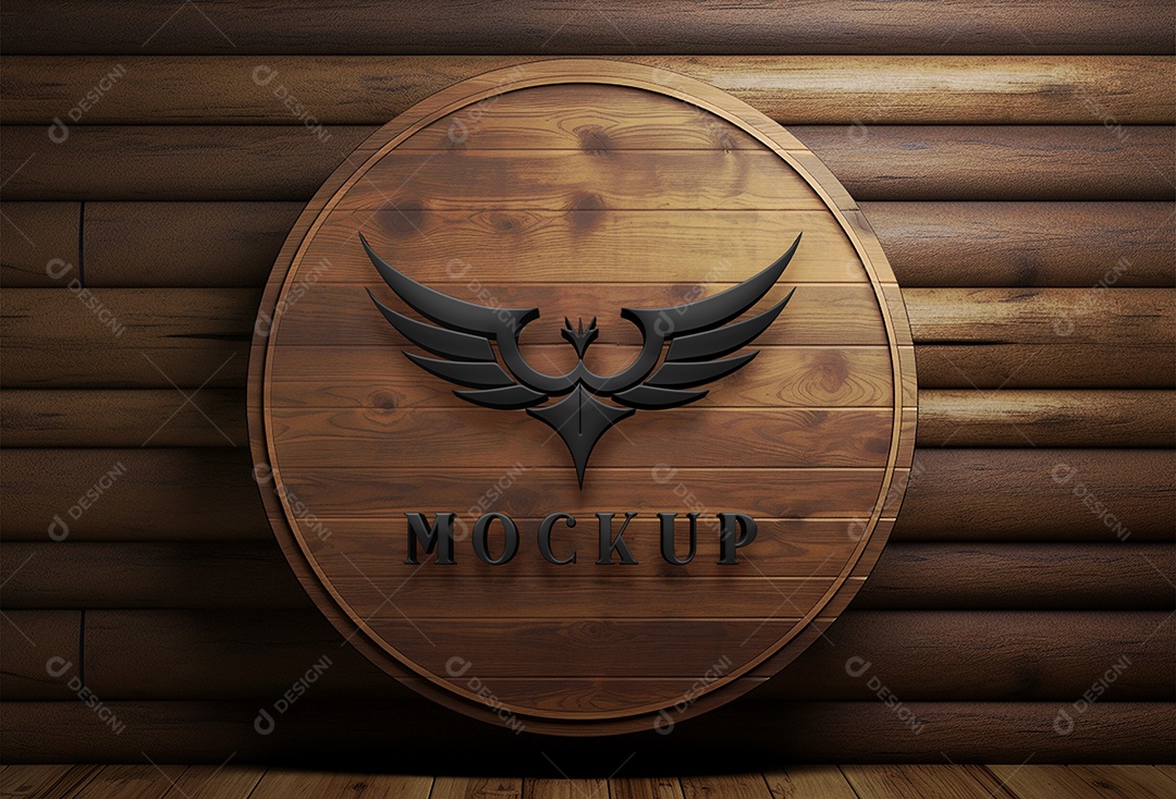 Logo de Mockup PSD Editável