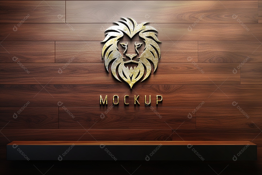 Logo de Mockup PSD Editável