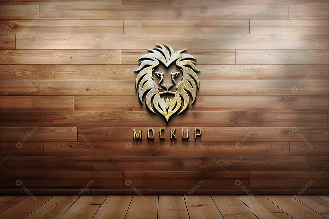Logo de Mockup PSD Editável