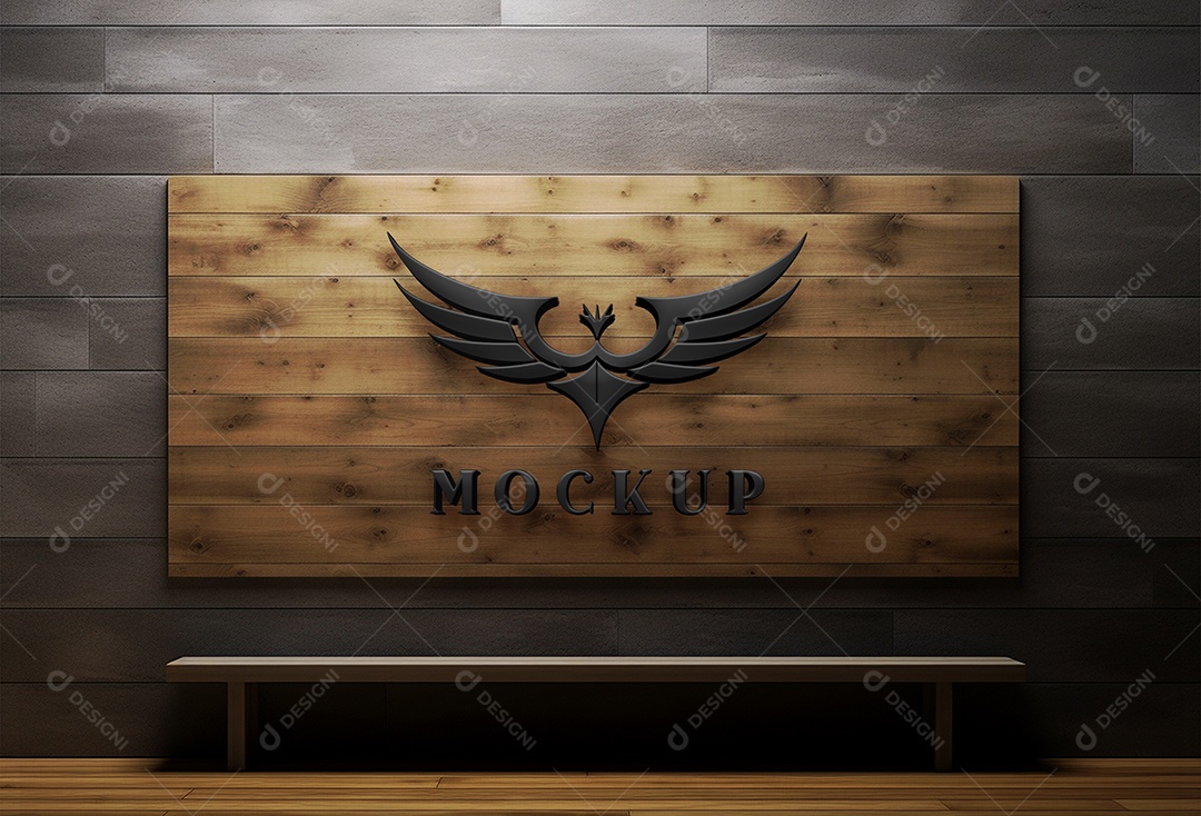 Modelo Mockup de Empresa PSD Editável