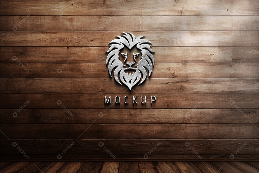 Modelo Logo de Empresa Mockup PSD Editável