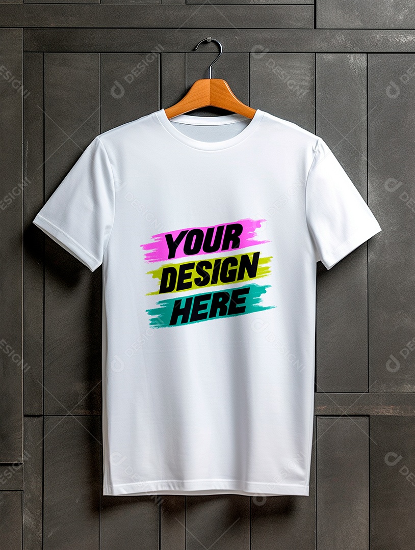 Mockup de Camiseta PSD Editável