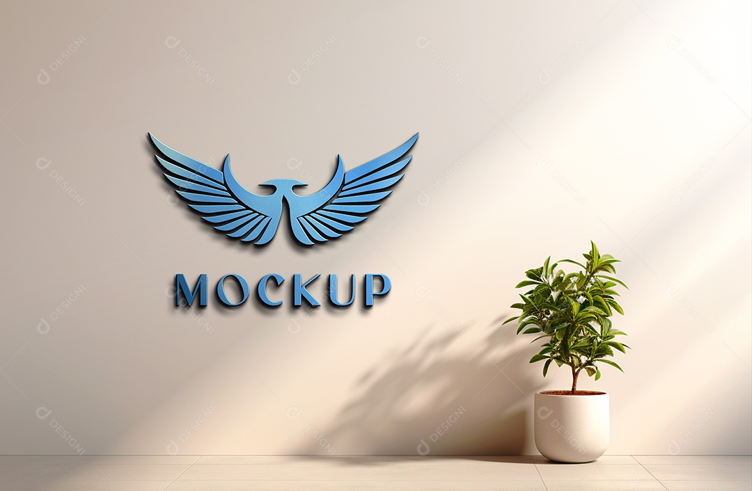 Modelo Mockup de Empresa PSD Editável