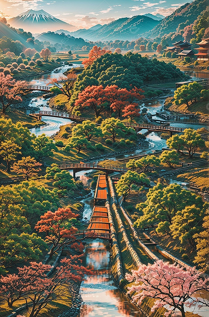 Papel de parede Japonês