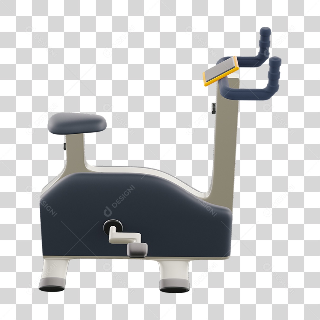 Bicicleta Ergométrica PNG Transparente