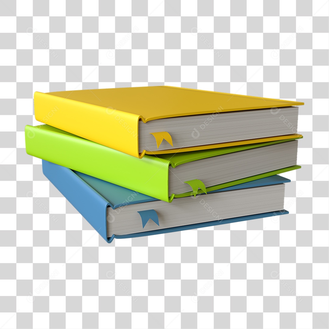 Livros Empilhados PNG Transparente