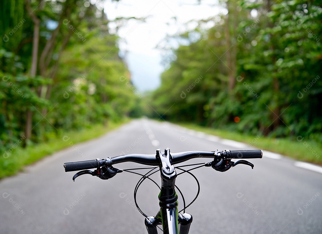 Bicicleta na estrada