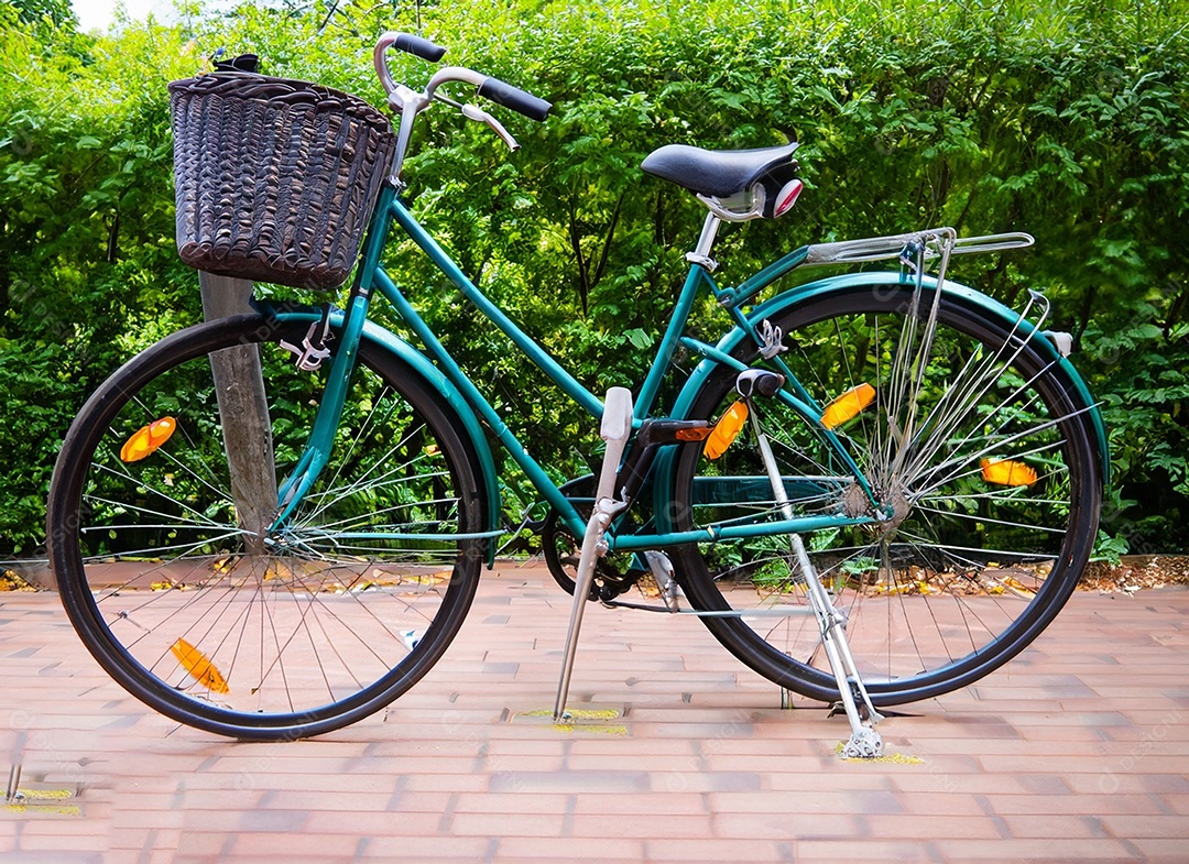 Bicicleta vintage ao ar livre