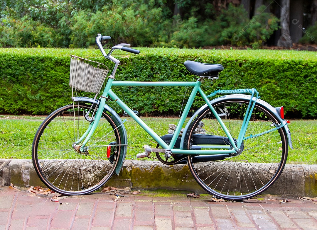 Bicicleta vintage ao ar livre