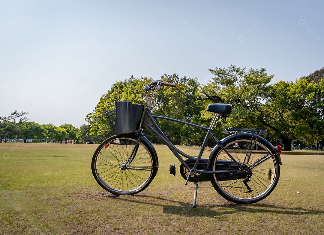 Bicicleta vintage ao ar livre