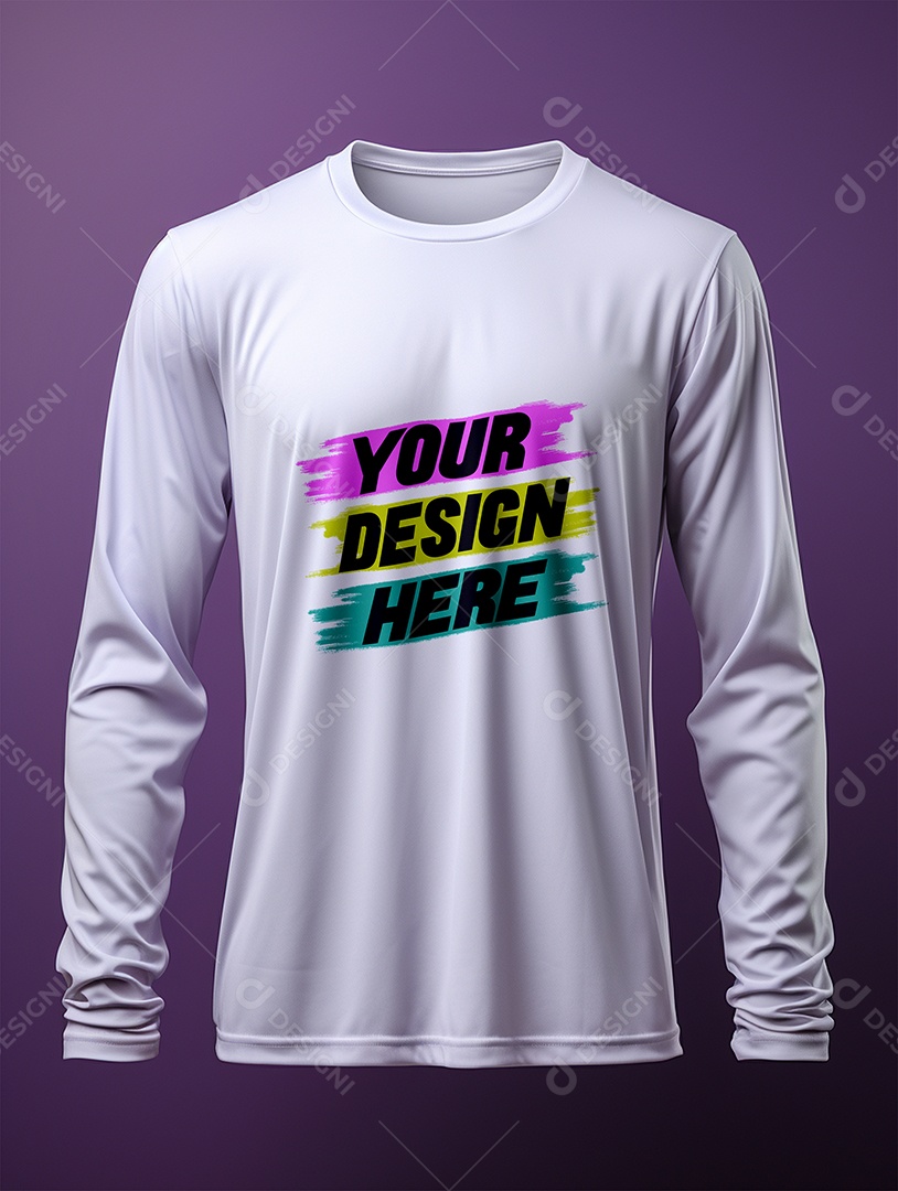 Mockup de Camisa Longa PSD Editável