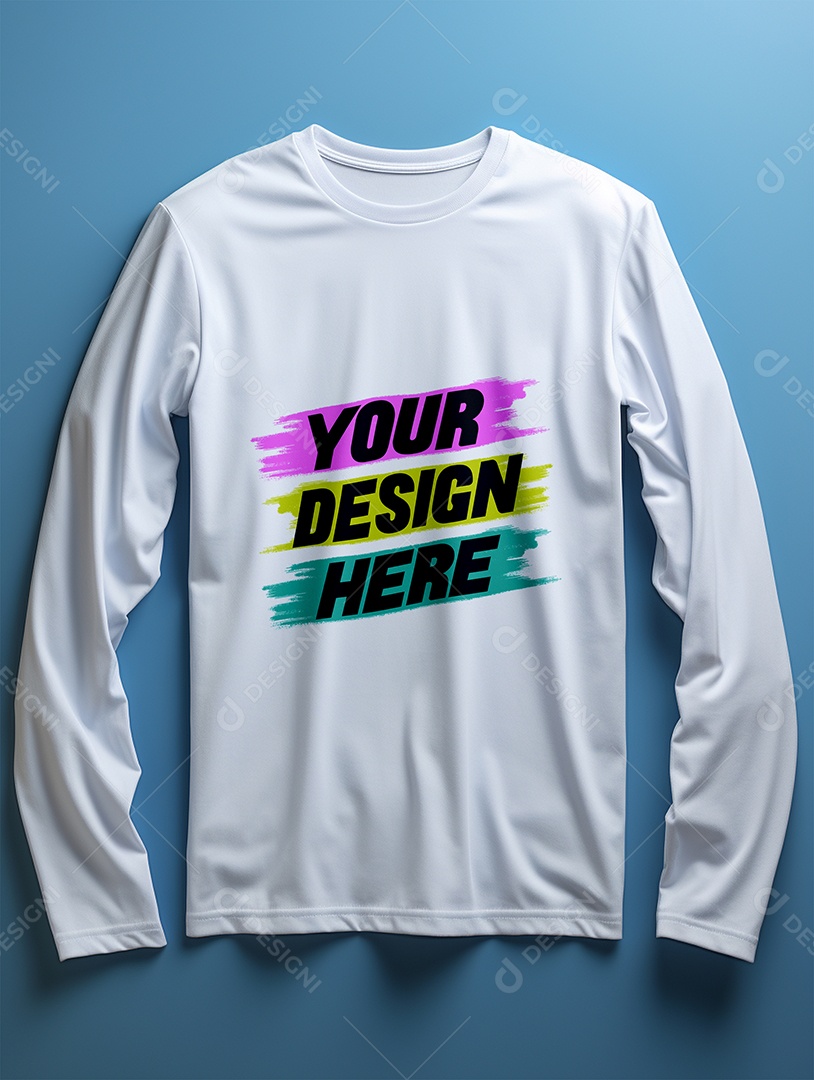 Mockup de Camisa Longa PSD Editável