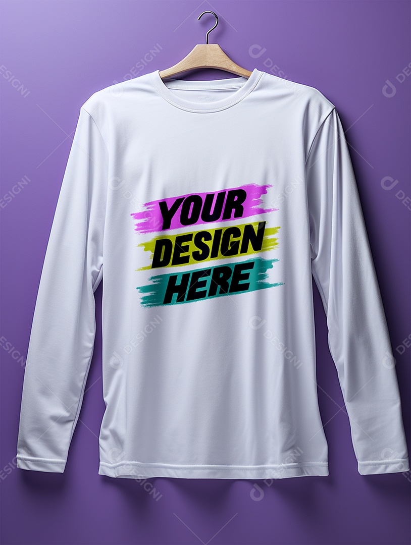 Mockup de Camisa Longa PSD Editável