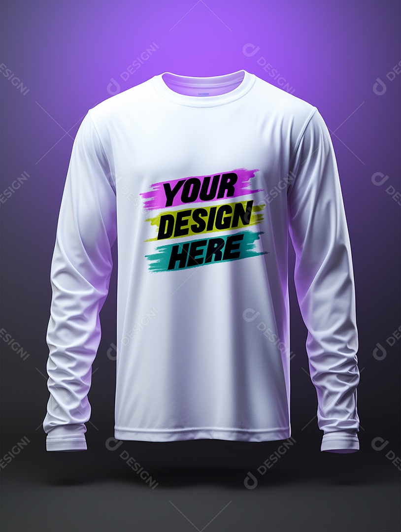 Mockup de Camisa Longa PSD Editável