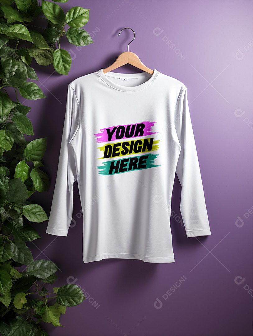 Mockup de Camisa Longa PSD Editável