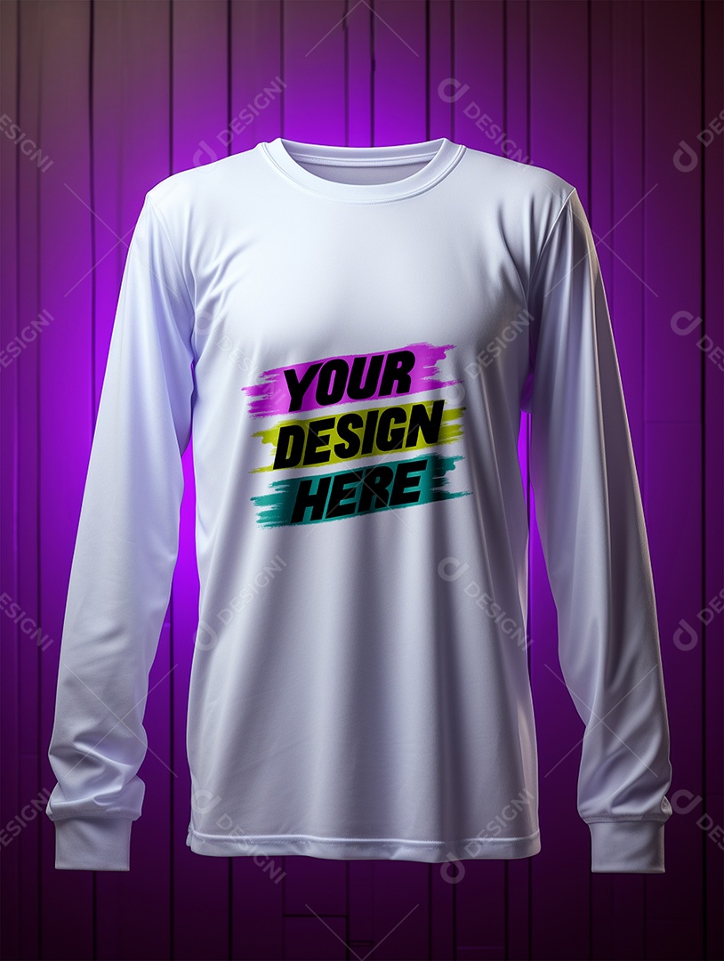 Mockup de Camisa Longa PSD Editável