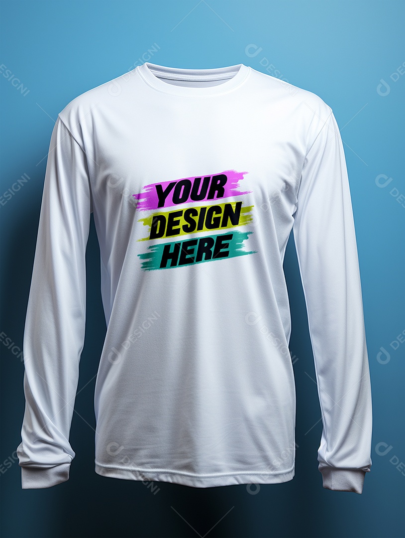 Mockup de Camisa Longa PSD Editável