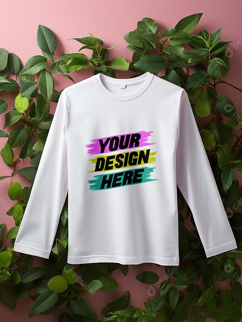 Mockup de Camisa Longa PSD Editável