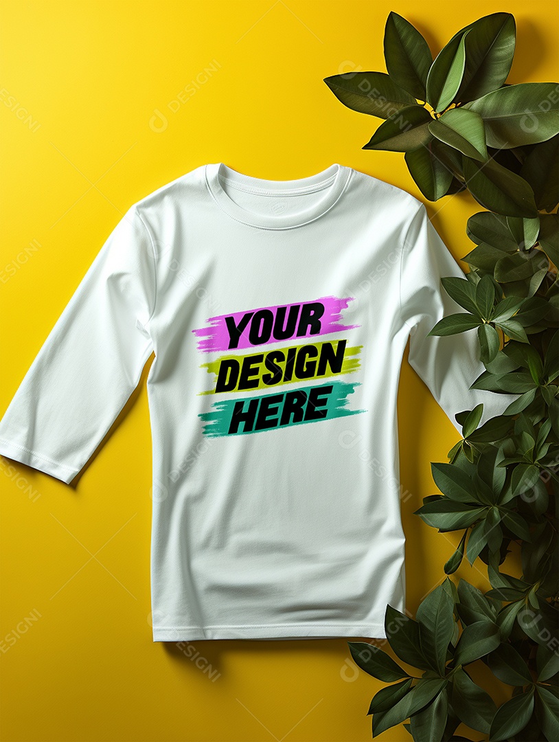 Mockup de Camisa Longa PSD Editável