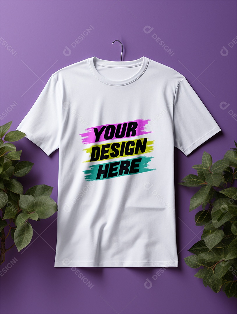 Mockup de Camisa Masculina PSD Editável