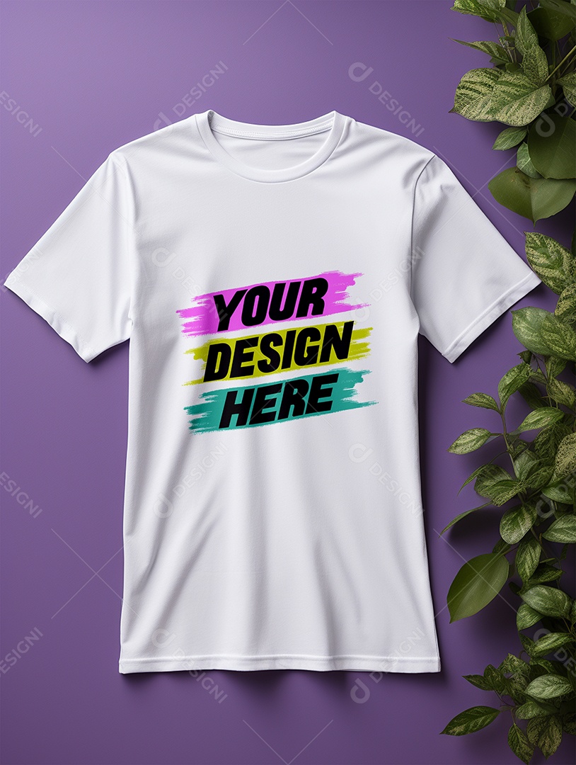 Mockup de Camisa Masculina PSD Editável