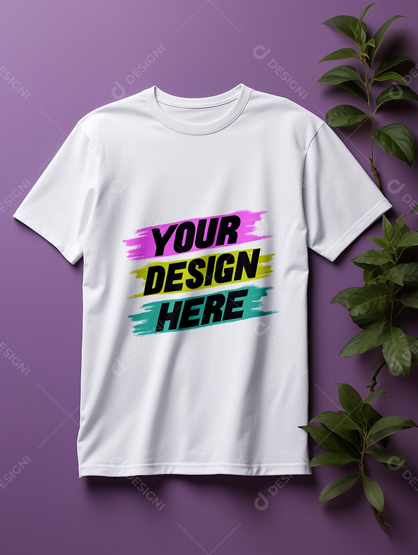Mockup de Camisa Masculina PSD Editável