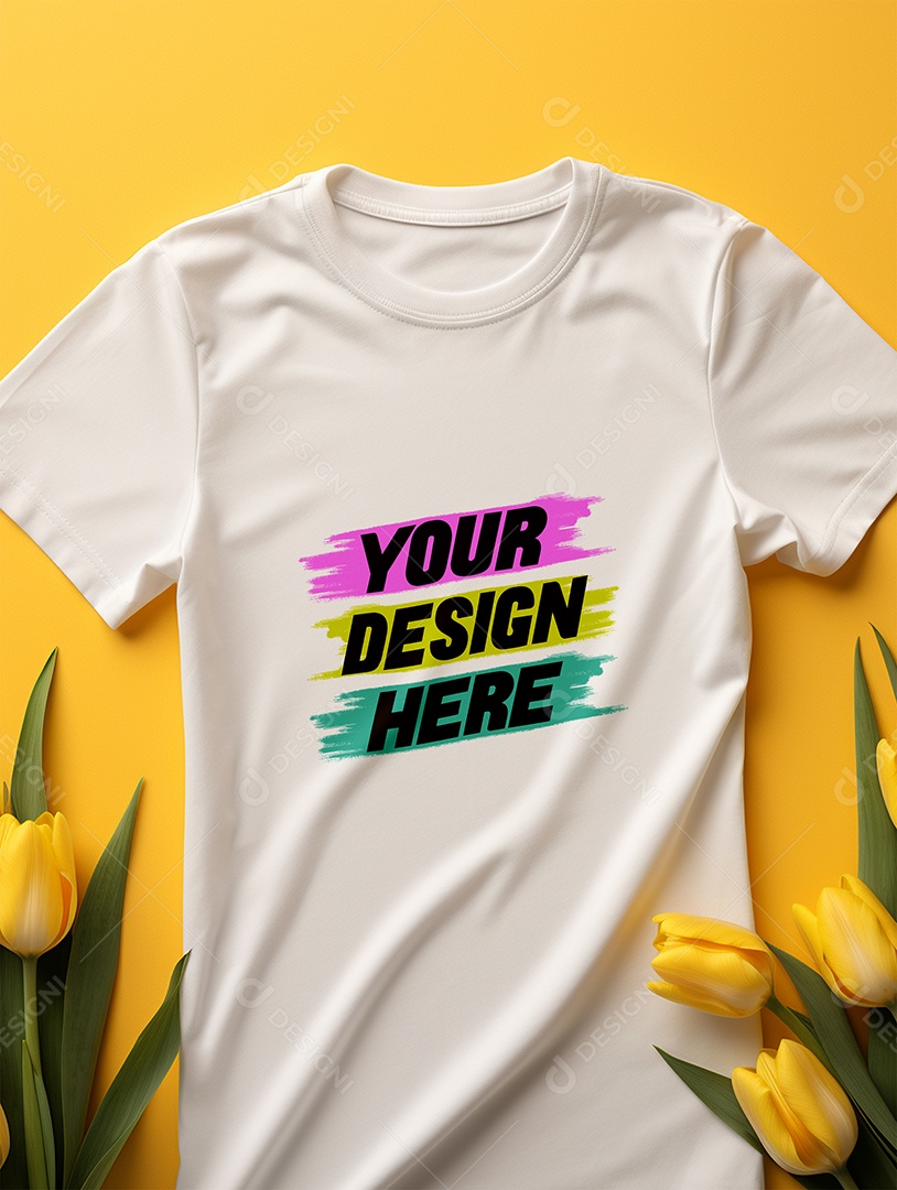 Mockup de Camisa Masculina PSD Editável