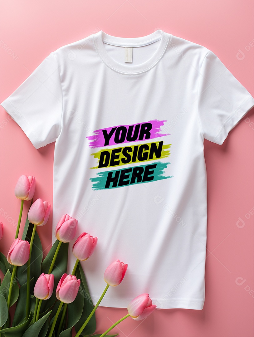 Mockup de Camisa Masculina PSD Editável
