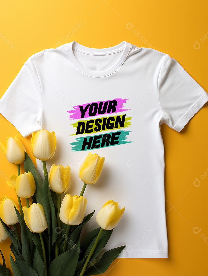 Mockup de Camisa Masculina PSD Editável