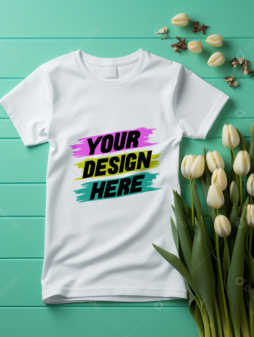 Mockup de Camisa Masculina PSD Editável