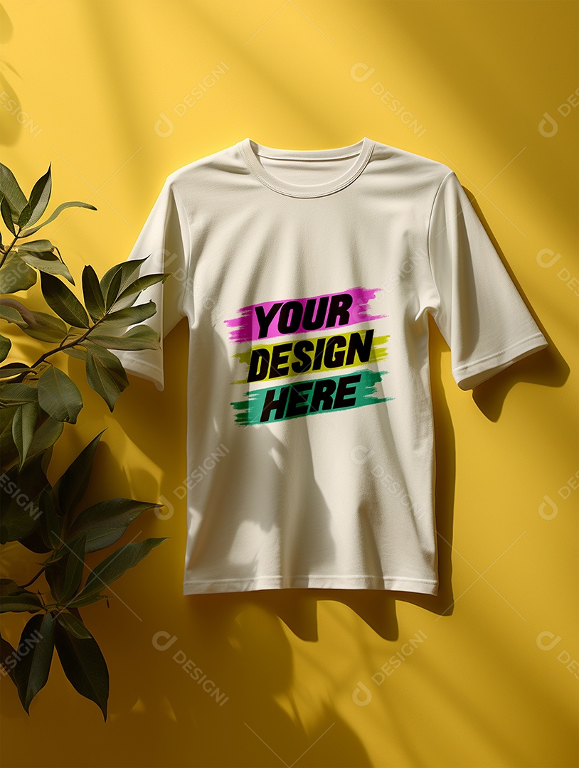 Mockup de Camisa Masculina PSD Editável