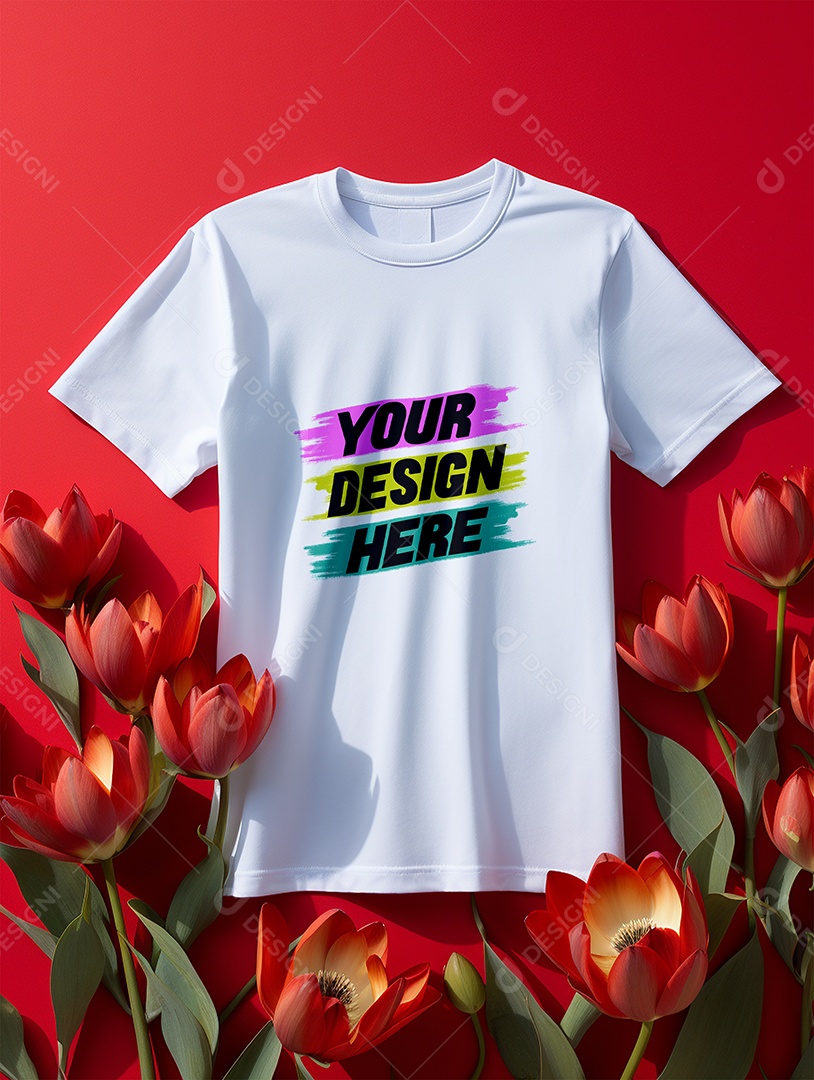 Mockup de Camisa Masculina PSD Editável