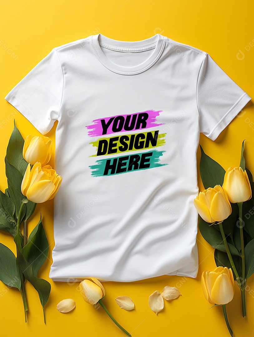 Mockup de Camisa Masculina PSD Editável