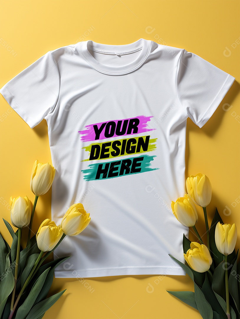 Mockup de Camisa Masculina PSD Editável